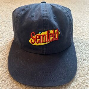 Navy Seinfeld Baseball Cap by Dumbgood